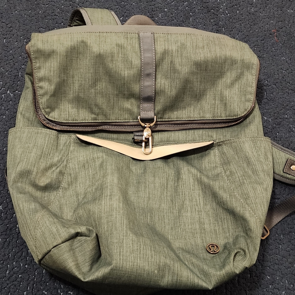 Lululemon Go Wild Navy Blue Backpack